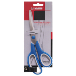 Фото - Ножиці, 19см, прогумов. ручки, 4220, NORMA 41006