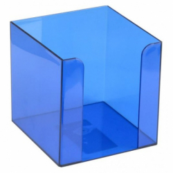 Фото - Куб для паперу 90x90x90 мм, синій 33899