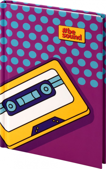 Фото - Книга записна тверда обкл. А6, 80арк. кл BeSound-2 44234 Фото - Книга записна тверда обкл. А6, 80арк. кл BeSound-2 44234