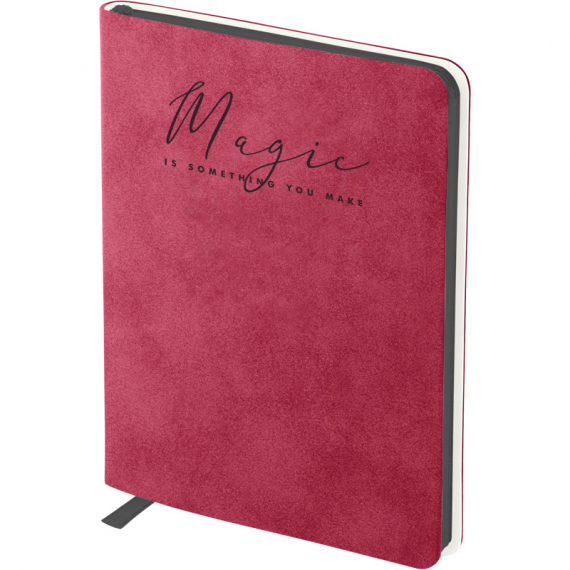 Фото - Книга записна Nuba Soft, 115*160, 96 арк., кл., червона 49787 Фото - Книга записна Nuba Soft, 115*160, 96 арк., кл., червона 49787