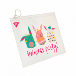 Фото - Папка-конверт YES на блискавці B6 'Princess party' 47054