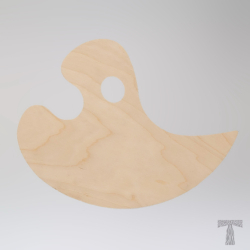 Палітра Овальна TART-П-10    (345х250 мм)