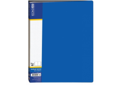 Фото - Папка з файлами, А4, 60ф, PP 800мкн, син., 06504, SOZ 41003