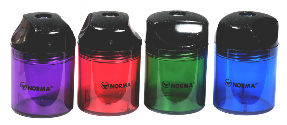 Фото - Точилка з контейнером,циліндрич.,4816,NORMA 37200 Фото - Точилка з контейнером,циліндрич.,4816,NORMA 37200