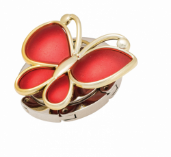 Фото - Набір подарунковий 'Papillon': ручка кулькова + гачок д/ сумки, червоний LANGRES 30877 Фото - Набір подарунковий 'Papillon': ручка кулькова + гачок д/ сумки, червоний LANGRES 30877