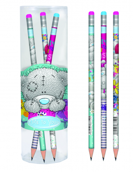 Фото - Карандаш ч/гр круглый с ласт. в пл. тубе 'Me-to-you', 39шт/уп 40798 Фото - Карандаш ч/гр круглый с ласт. в пл. тубе 'Me-to-you', 39шт/уп 40798