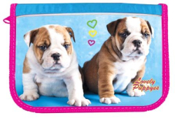 Пенал 1-яр.,пустий,&quot;Lovely Puppies&quot;, 210/70D PL, 98003, CLASS