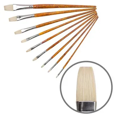 Фото - Пензель Щетина плоска, Grace 2023B, № 4, д.р. KOLOS/ArtMaster (6/12) 26323 Фото - Пензель Щетина плоска, Grace 2023B, № 4, д.р. KOLOS/ArtMaster (6/12) 26323