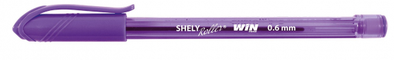 Фото - Ручка масляна WIN 0,7мм SHELLY фіолетова (уп.50) 36239 Фото - Ручка масляна WIN 0,7мм SHELLY фіолетова (уп.50) 36239
