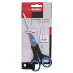 Ножиці, 16,5см, прогумов. ручки, 4210N, NORMA