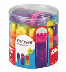 Фото - Ластик ZIP в пластиковом чехле, ассорти, туба 32748