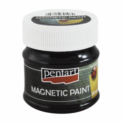 Фарба з ефектом магніту, Чорна, 50мл, Pentart