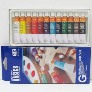 Фото - Гуашь 'Basics' 12цв*12мл EG1212C 30556