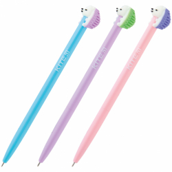 Фото - Ручка кульк.автом., синя Color Hedgehog 53135