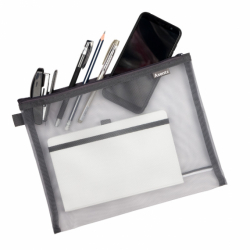 Фото - Папка В5+ на блискавці 1491-А, сіра 43752 Фото - Папка В5+ на блискавці 1491-А, сіра 43752