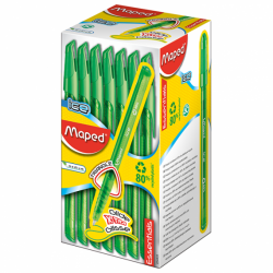 Фото - Ручка кулькова ICE 1.0мм, зелена 29129