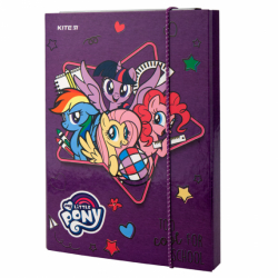 Фото - Папка для зошитів В5 на гумці картон. LP 43798