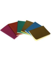 Фото - Блокнот 'Metallic' ф.А6, 50 арк, блок кольоровий (уп.18) 34734