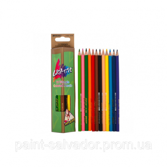 Фото - Кольоров. олівці 'MARCO' 12 кол. трик. 9100-12СВ (уп.12) 9686 Фото - Кольоров. олівці 'MARCO' 12 кол. трик. 9100-12СВ (уп.12) 9686