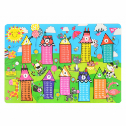 Фото - Подложка для стола детская 'Таблица Умножения 'Rachel Houses' 47039