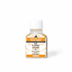 Фото - 648 Олія сафлорова 75 мл допоміжні матеріали для олійного живопису Maimeri Італія 51870