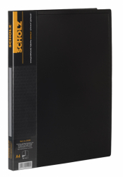 Фото - Папка-швидкозш.+кишеня, А4, 2см, PP 700мкн, чорн., 04500, SOZ 40995