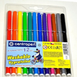 Фото - Фломастеры 'Centropen' 12 цвет. 7550/12 ТП ( шт. ) 9553