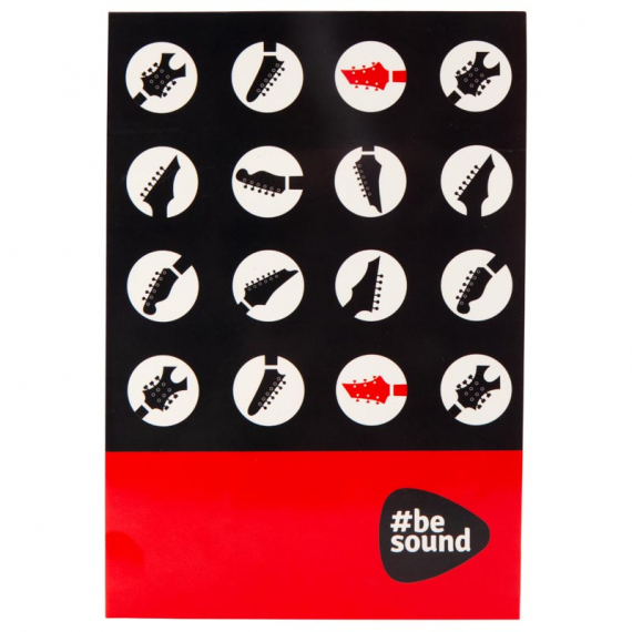 Фото - Блокнот-планшет, A5, 50арк, кл. BeSound-2 44224 Фото - Блокнот-планшет, A5, 50арк, кл. BeSound-2 44224