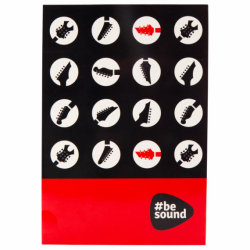 Фото - Блокнот-планшет, A5, 50арк, кл. BeSound-2 44224