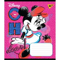 А5/12 кл. YES Minnie. Party mouse, зошит учнів.,(уп.25/ящ.500)