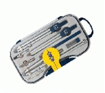 Фото - Готовальня COLLEGE 9 предметов, темно-синяя 9190