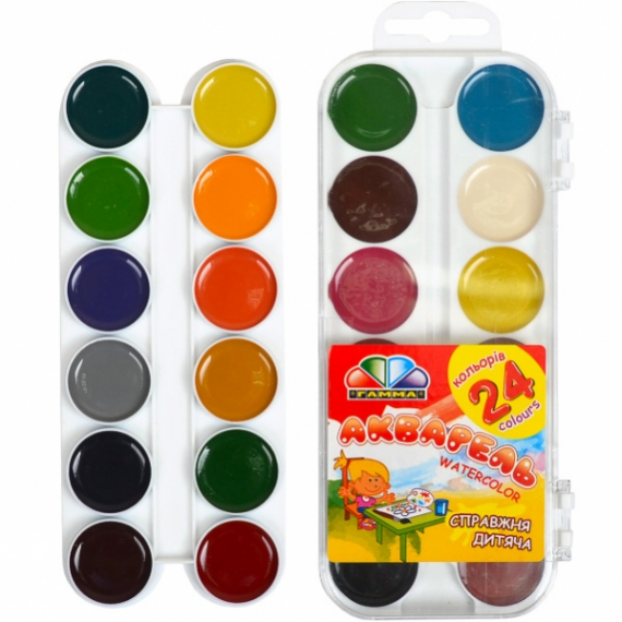 Фото - Акв. Медовая полусух. 'Захоплення' 24цв. Б/к пл.кор. Гамма укр.(уп.42) 20354