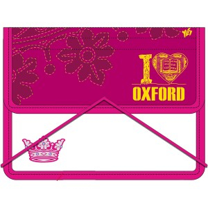 Фото - Папка для тетрадей пласт. на резинке В5 'Oxford' розовая 27186 Фото - Папка для тетрадей пласт. на резинке В5 'Oxford' розовая 27186