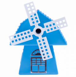 Точилка для олівців МЛИН, механічна , пл. коробка (блакитна)