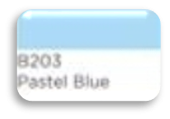 Скетч-маркер двосторонній B203 - PASTEL BLUE