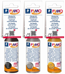 Рідка пластика - гель, Чорна, 50 мл, Fimo