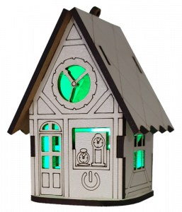 Фото - Эл.Будинок № 11/2 МДФ біл,світло 3х кольор,Повільн,сенс.вмик. Е-019 1/2 49866 Фото - Эл.Будинок № 11/2 МДФ біл,світло 3х кольор,Повільн,сенс.вмик. Е-019 1/2 49866