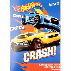 Фото - Папір кольор. двостор. (15арк/15кол), А4 HW 2247