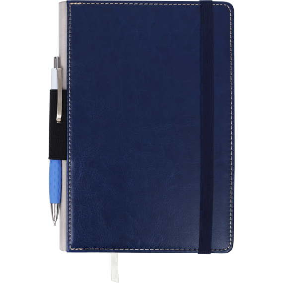 Фото - Блокнот діловий CODE А5, 96 арк., Лінія, обкл. штучна шкіра, темно-синій 53431 Фото - Блокнот діловий CODE А5, 96 арк., Лінія, обкл. штучна шкіра, темно-синій 53431