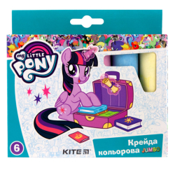 Фото - Крейда кольорова Jumbo, 6 кол. LP 51944