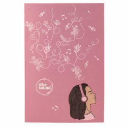 Фото - Блокнот, термобіндер А5, 64арк. BeSound-6 43789