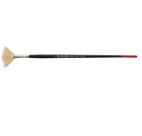 Фото - Синтетика віялова, Motley 1011FN, № 8, к.р. пензель, KOLOS/ArtMaster (6/12) 56144 Фото - Синтетика віялова, Motley 1011FN, № 8, к.р. пензель, KOLOS/ArtMaster (6/12) 56144