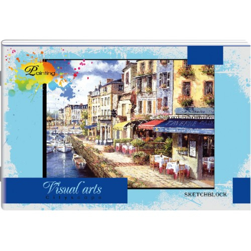 Фото - Альбом для малювання на скобі 16арк. 100 г/м A4 АА4516 28042 Фото - Альбом для малювання на скобі 16арк. 100 г/м A4 АА4516 28042