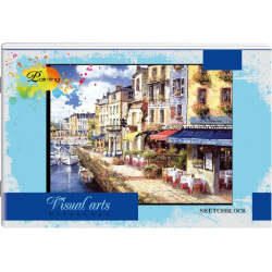 Фото - Альбом для малювання на скобі 16арк. 100 г/м A4  АА4516 28042