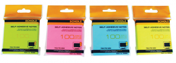 Фото - Папір клейкий, 76х76мм, 100арк, неон, кол. в ас., 8068, SOZ 35363 Фото - Папір клейкий, 76х76мм, 100арк, неон, кол. в ас., 8068, SOZ 35363