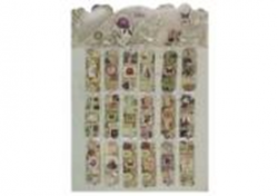 Фото - Закладка д/книг на планшеті 18 упаковок по 8 штук КВІТИ 42529