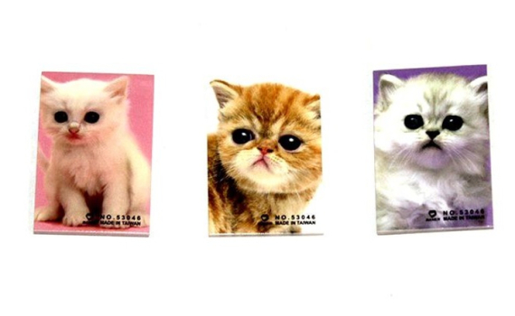 Фото - Блокнот дитячий 63x42mm, 60g, 35 л, Котики /108 в дісплеї/ 35175 Фото - Блокнот дитячий 63x42mm, 60g, 35 л, Котики /108 в дісплеї/ 35175