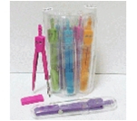 Фото - Циркуль цветнойв в пласт. тубусе PVC банка., mix5 (уп;10) арт.SC22001C 531 Фото - Циркуль цветнойв в пласт. тубусе PVC банка., mix5 (уп;10) арт.SC22001C 531