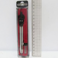 Фото - Циркуль красная подложка, 2 предм (с грифелем) S18002A 24119