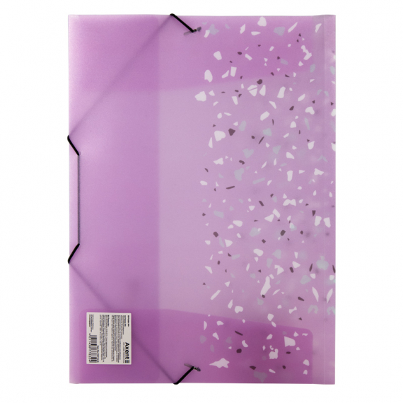 Фото - Папка на гумках, А4+, Shine, бузкова 47138 Фото - Папка на гумках, А4+, Shine, бузкова 47138